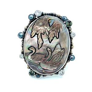 Swan 🦢 Ring ~ Sterling Silver